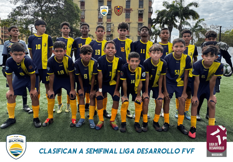 Nueva Cadiz Clasifica a Final de Liga de Desarrollo FVF AFES Sub 14